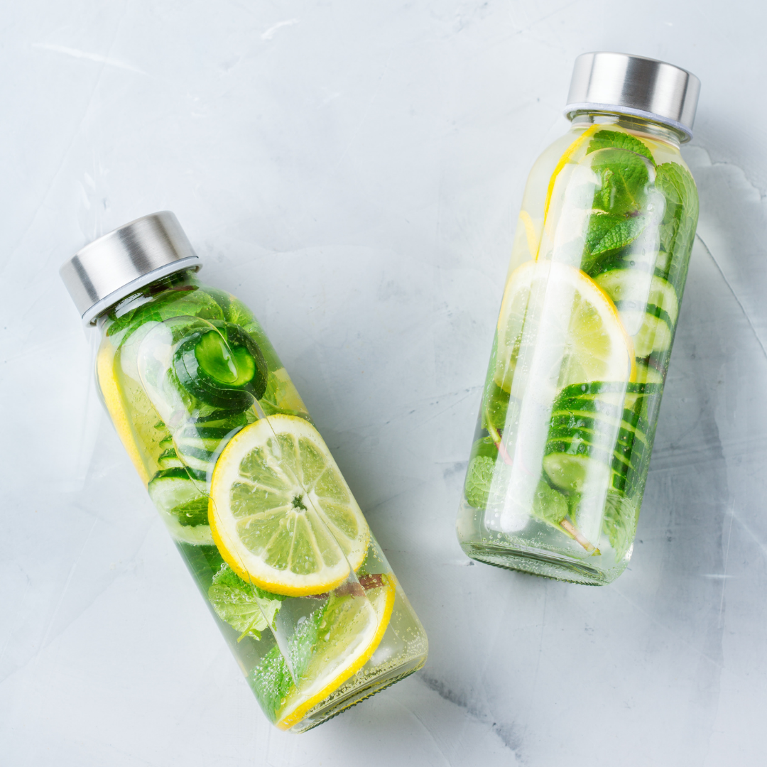 Infused Lemon Water